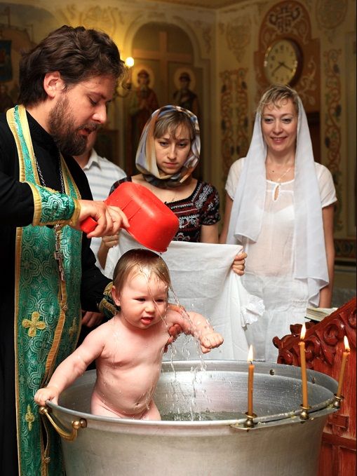 Православные Помощник Ребенок Девочка Голая