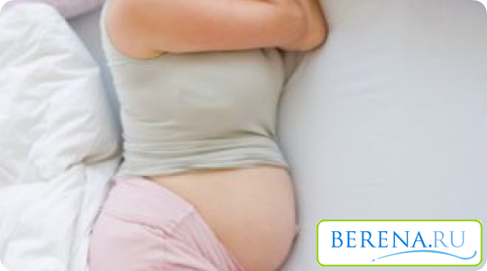 Если беременной тяжело дышать в положении на спине, то нужно попытаться избегать этой позы