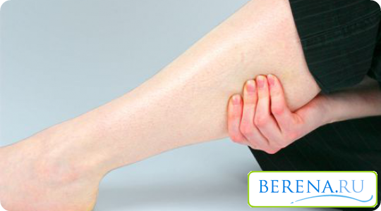 Судороги ног могут возникать из-за «синдрома сдавливания нижней полой вены»