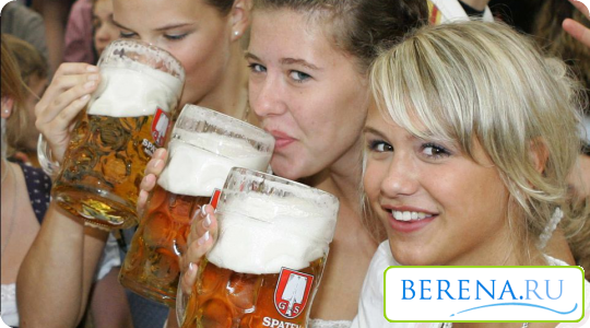 Пиво в больших количествах чревато выкидышем или преждевременными родами